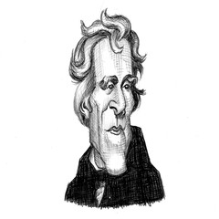 Obraz premium United States Presidents: Andrew Jackson