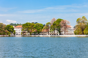 Obraz premium Kandy Lake, Sri Lanka