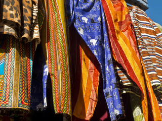 bunte afrikanische Hosen