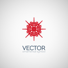 Vector geometric symbol