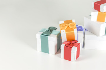  Packed with Gifts on white background