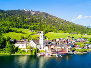 St. Wolfgang aerial view