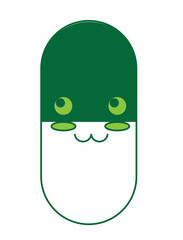 kawaii pill icon image
