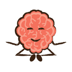 kawaii brain icon