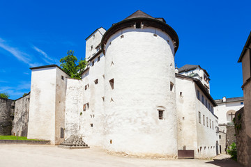 Fototapeta na wymiar Hohensalzburg Castle in Salzburg