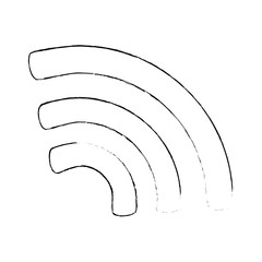 wifi signal isolated icon