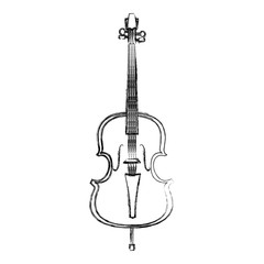 Fototapeta premium Violin music instrument icon vector illustration graphic design