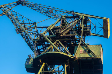 Dźwig portowy © Paweł Bolimowski
