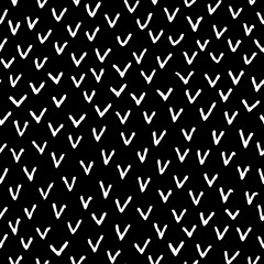 Irregular Abstract Birds Pattern