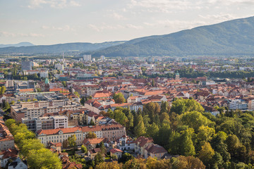 Fototapeta na wymiar Maribor Pohorje Piramida Berg