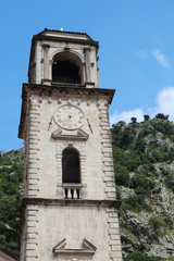 Fototapeta na wymiar Old town in Kotor, Montenegro 