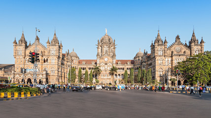 Fototapeta na wymiar Chhatrapati Shivaji Terminus