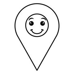 pin pointer location icon