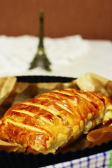 strudel, dessert, pie, hearth, home, food, family, comfort