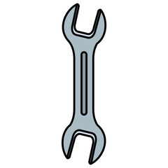 wrench tool isolated icon