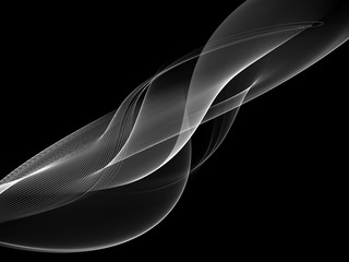      Abstract soft black and white graphics background for design 