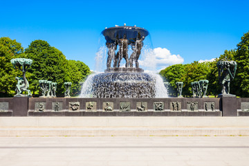 Vigeland sculpture park, Oslo