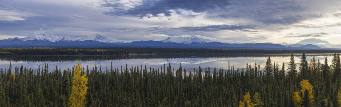 Mount Drum, Sanford, Wrangell, and Blackburn, Wrangell-St. Elias National Park, Willow Creek, Alaska