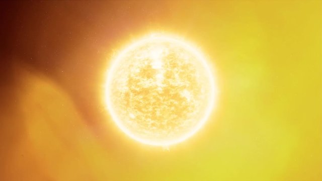Sun Animation plus Flares Radiations 
