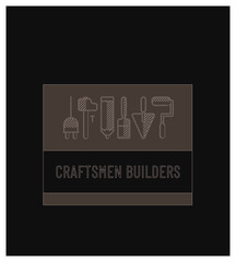 logo pour un artisan sp&eacute;cialis&eacute; dans la r&eacute;novation, la construction, l'&eacute;lectricit&eacute;, la peinture, le pl&acirc;tre