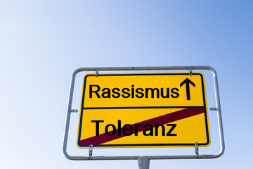 Rassismus Toleranz