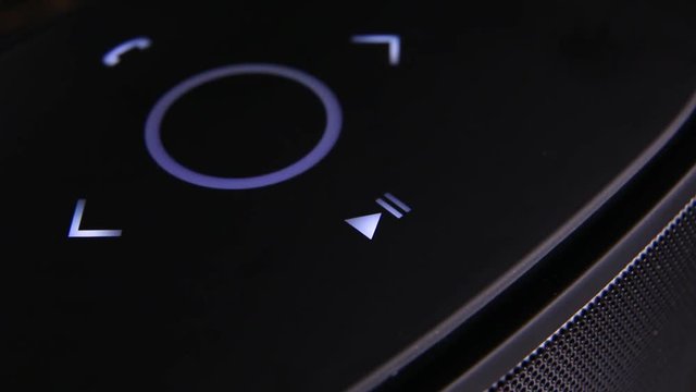 Bluetooth Wireless Speaker In Operation

