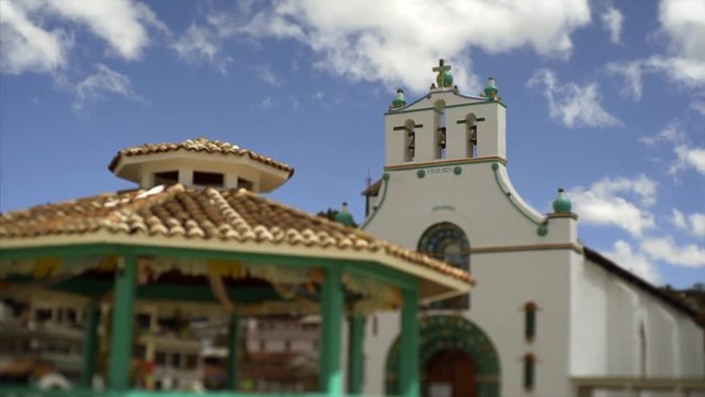  colonial chamula town view San Juan Chamula Church