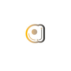 A Logo Black and Yellow