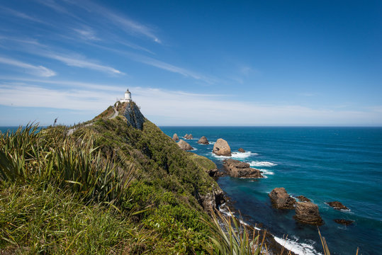 Nugget Point Lighthouse New Zealand