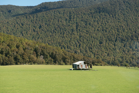 Small Shack in Milford Sound