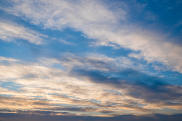 Nice sky with clouds