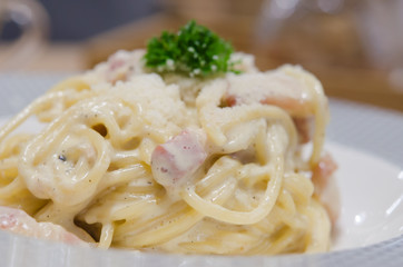 Spaghetti White Sauce