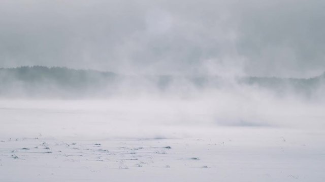 地吹雪 ２（スローモーション）