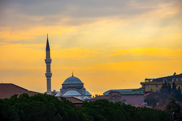 Fototapeta na wymiar Yildirim beyazit mosque