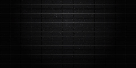 Ancient brick wall background. Black brick wall background vector illustration.