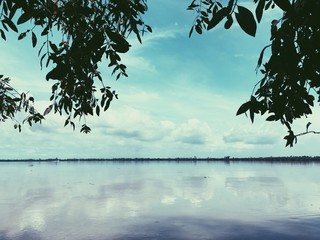 Beautiful view of a river on one beautiful day