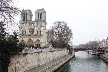 Naklejka na ściany i meble Notre Dame Cathedral