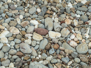 Natural pepbles pattern