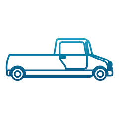 Pick up vehicle icon vector illustration graphic design