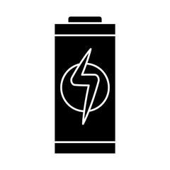 rechargeable battery symbol icon vector illustration graphic design