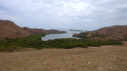 View of the ocean from Rincha Island
