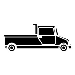 Pick up vehicle icon vector illustration graphic design