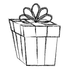 gift box presents icon vector illustration design