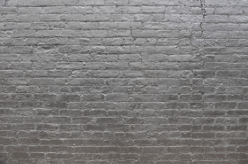 Old grey brick wall background texture - 186079820