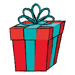 gift box presents icon vector illustration design