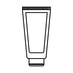 Skin cream product icon vector illustration graphic design
