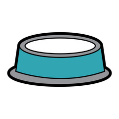 food bowl pet icon image vector illustration design 