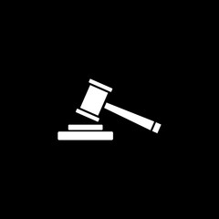 law,gavel,auction vector icon