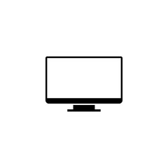 Monitor computer vector icon