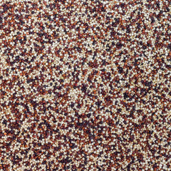 Quinoa seeds closeup background and texture